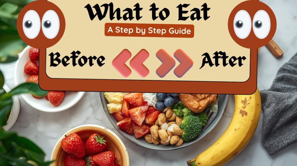 pre workout and post workout meals